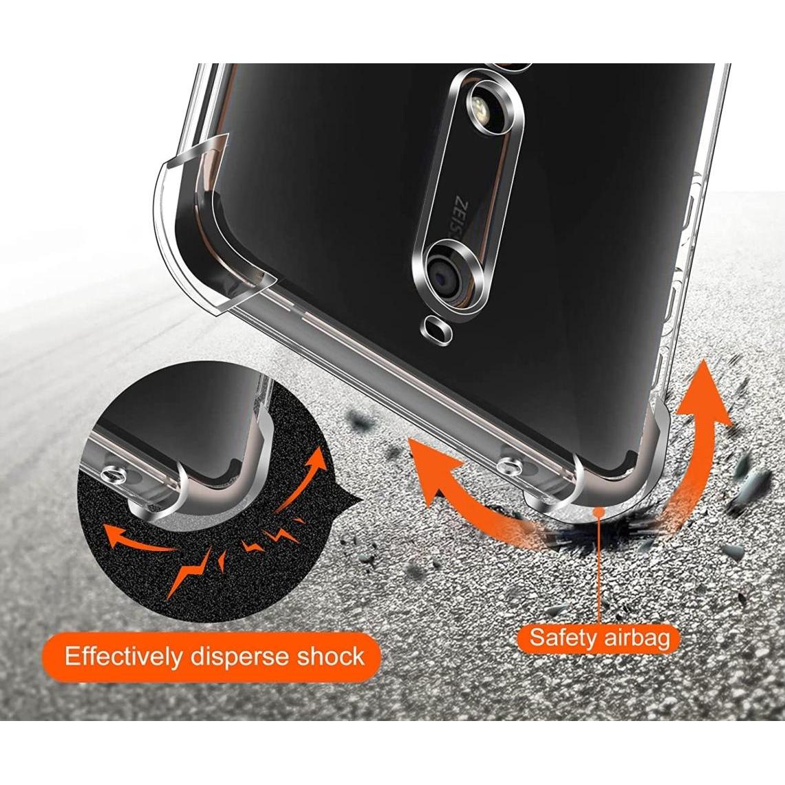 Thumbnail - Screenguard Nokia 6.1 Crystal Soft Airbag Bumper (Nokia 6.1), Smartphone Hülle, Transparent