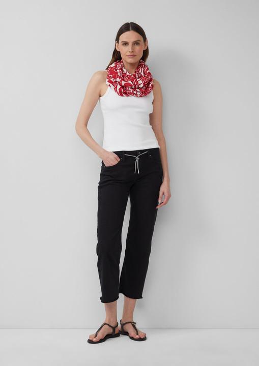 Immagine prodotto s.Oliver Snood Loop-Schal aus Viskose mit floralem Muster