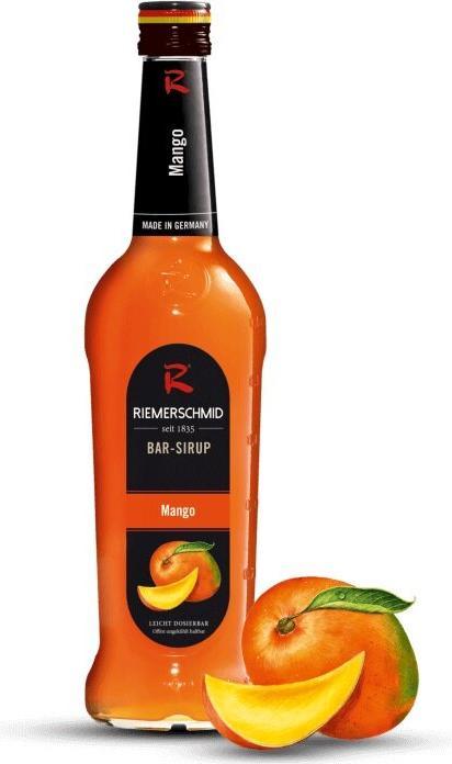 Immagine prodotto Riemerschmid Mango Bar Sciroppo per bevande miste non alcoliche (1 x 70 cl)