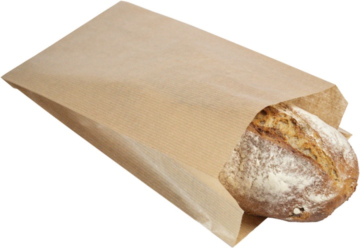 Immagine prodotto miniSchoggi Sacchetto per pane marrone con piega 28 x 15 cm, 25 pezzi