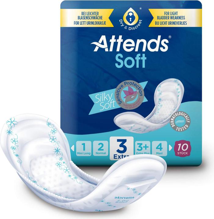 Actual product image Attends Soft 3 Extra insoles (10 x, Large)