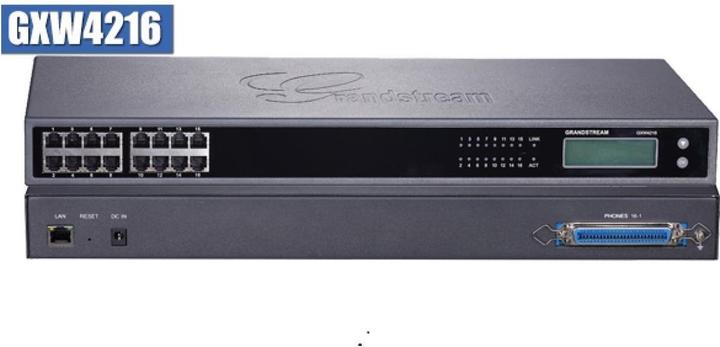 Produktbild Grandstream GXW4216 - VoIP-Telefonadapter - 16 Anschlüsse