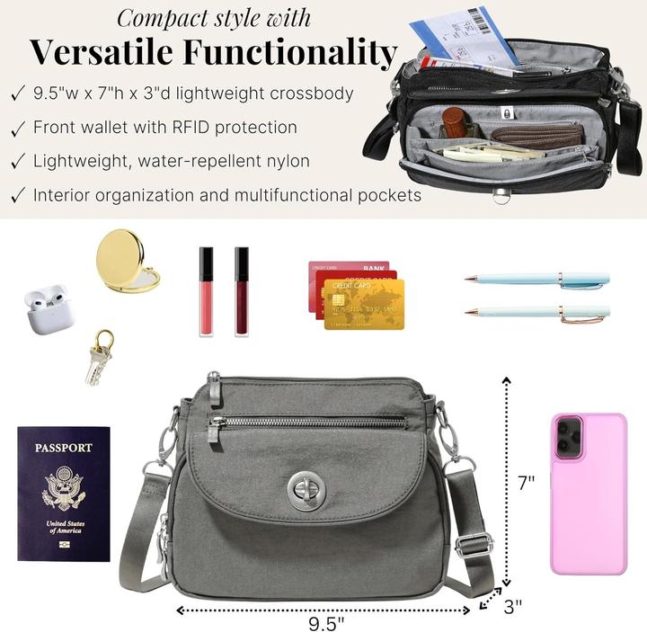 Produktbild Baggallini Borsa a Traverso Calais