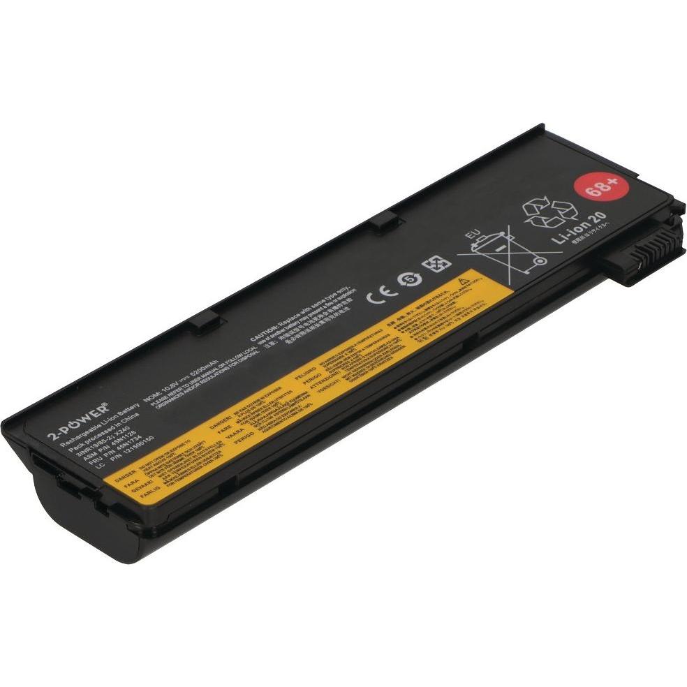 2-Power Batteria principale 10.8V 5200mAh (6 cubicoli, 5200 mAh), Batteria per notebook