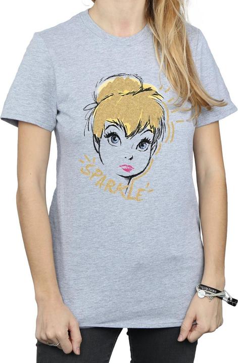 Immagine prodotto Disney Tinkerbell Sparkle Maglietta Ampia Donna (S)
