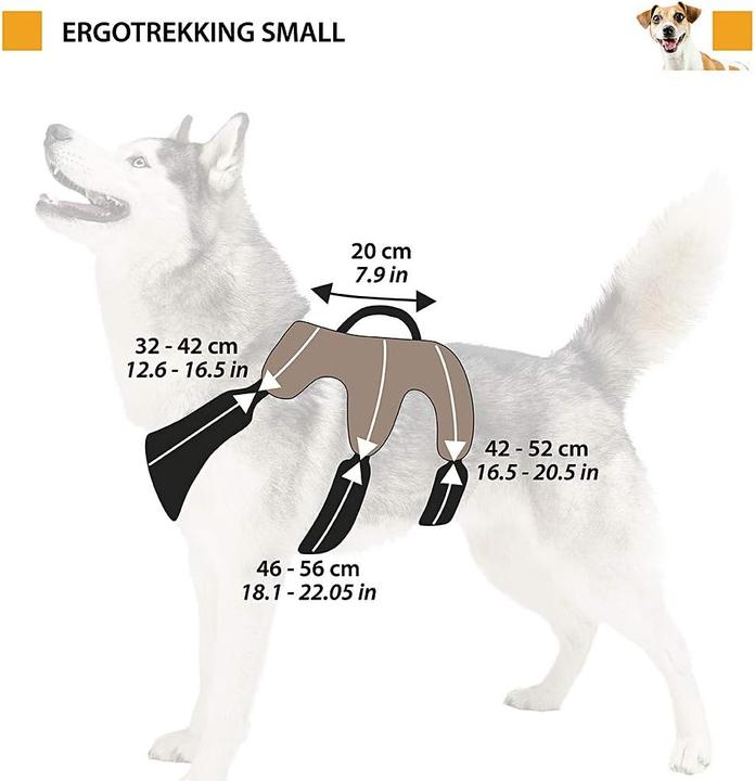 Produktbild Ferplast Hundegeschirr Ergotrekking (S, Hund, Spazieren, Allgemein)