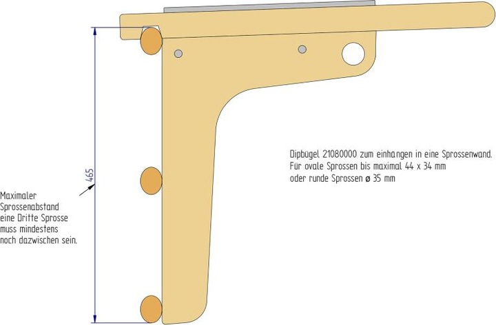 Immagine prodotto Pedalo Barra per immersione per barre a muro