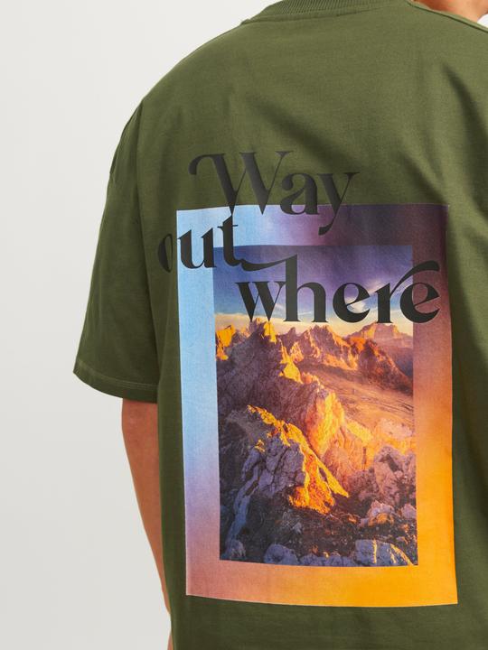 Produktbild Jack & Jones Gedruckt Rundhals T-shirt T-shirt (M)