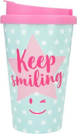 Produktbild Magni Becher To-Go mit Spruch Keep Smiling (350 ml)