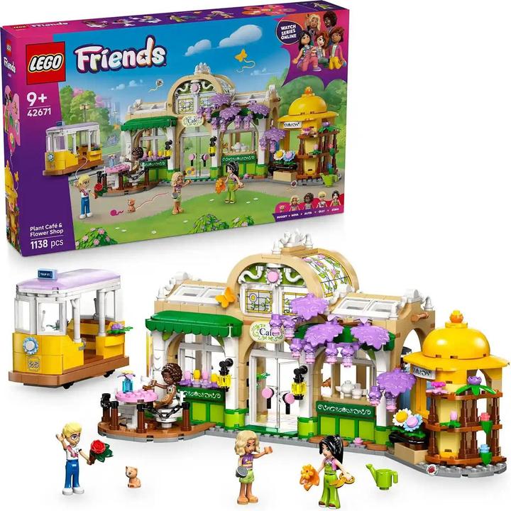 Produktbild LEGO Pflanzencafé und Blumenkiosk (42671, LEGO Friends)
