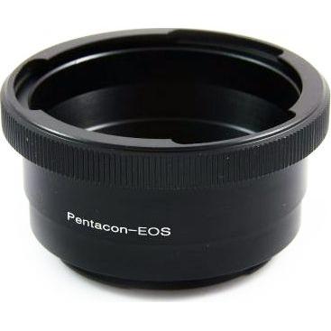 Pixco Adapter CANON EOS (EF/EF-S) -&gt, PENTACON SIX / KIEV 60, Adattatore per obiettivi, Nero