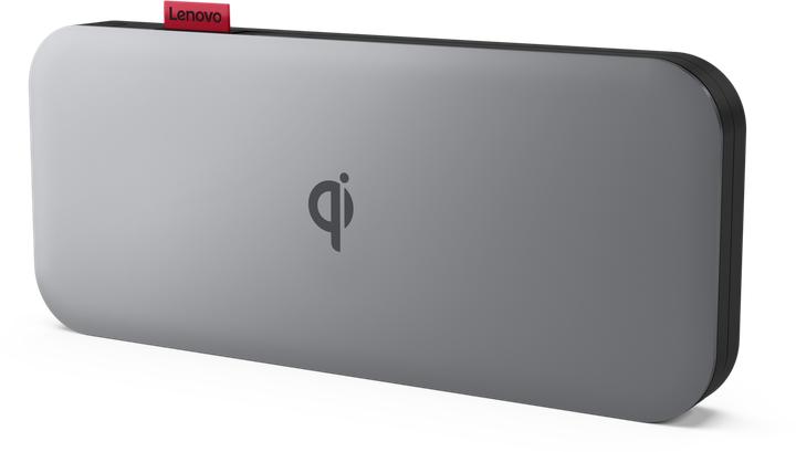 Actual product image Lenovo Go USB-C Mobile Power Bank + Qi Wireless (10000 mAh, 27 W, 38.50 Wh)