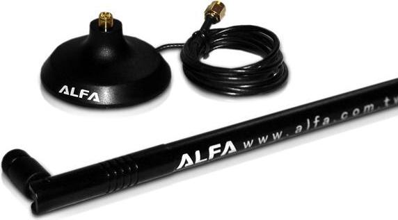 Antenne Wi-Fi omnidirectionnelle Qoltec 2,4 GHz 9 dBi