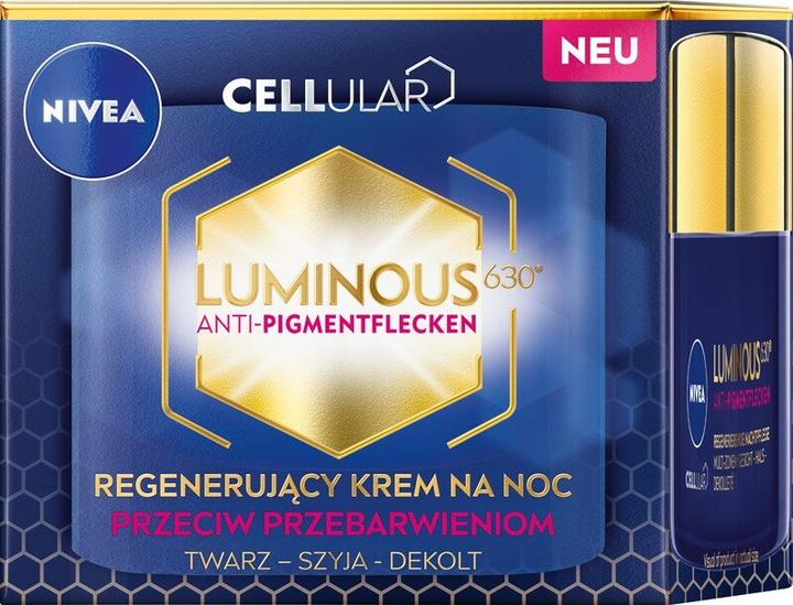 Image du produit NIVEA Crème de nuit Cellulaire Luminous630 anti-taches de pigmentation (50 ml, Crème 24h)