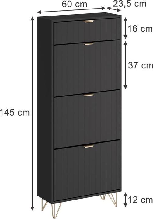 Actual product image Vicco Helge (60 x 23.50 x 145 cm)