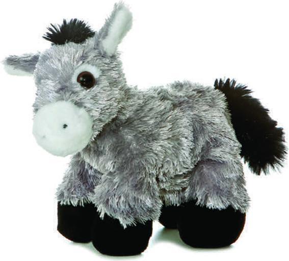 Actual product image Aurora Mini Flopsies Donkey (20 cm)