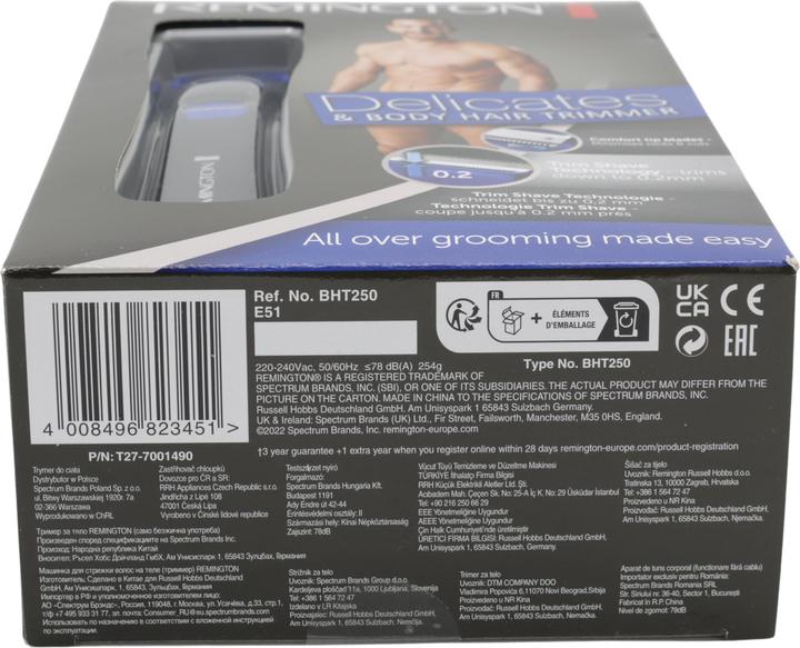 Actual product image Remington Bht250