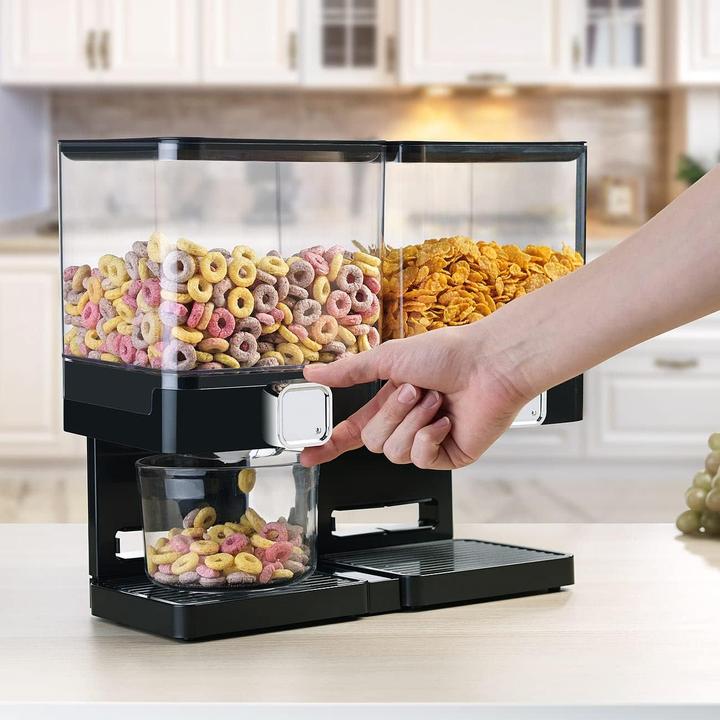 Actual product image Rosenstein & Söhne Double dispenser for cereals & snacks