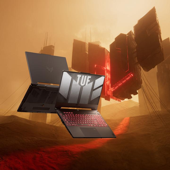 Actual product image ASUS Tuf Gaming A15 (15.60", 512 GB, 16 GB, Eng. Int., AMD Ryzen 9 8945H)