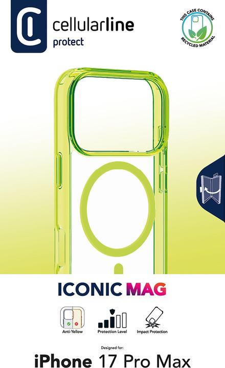 Produktbild Cellularline Iconic MAG MagSafe Case (Apple iPhone 17 Pro Max)