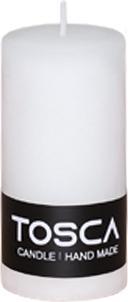 Produktbild Bludeko Kerze rustic weiss - 8er-Set (8 Stk.)