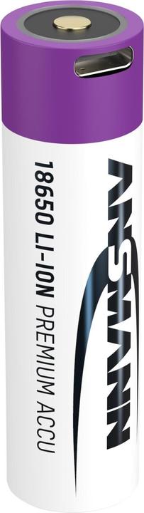 Produktbild Ansmann Li-Ion Akku 18650 (1 Stk., 18650, 3400 mAh)