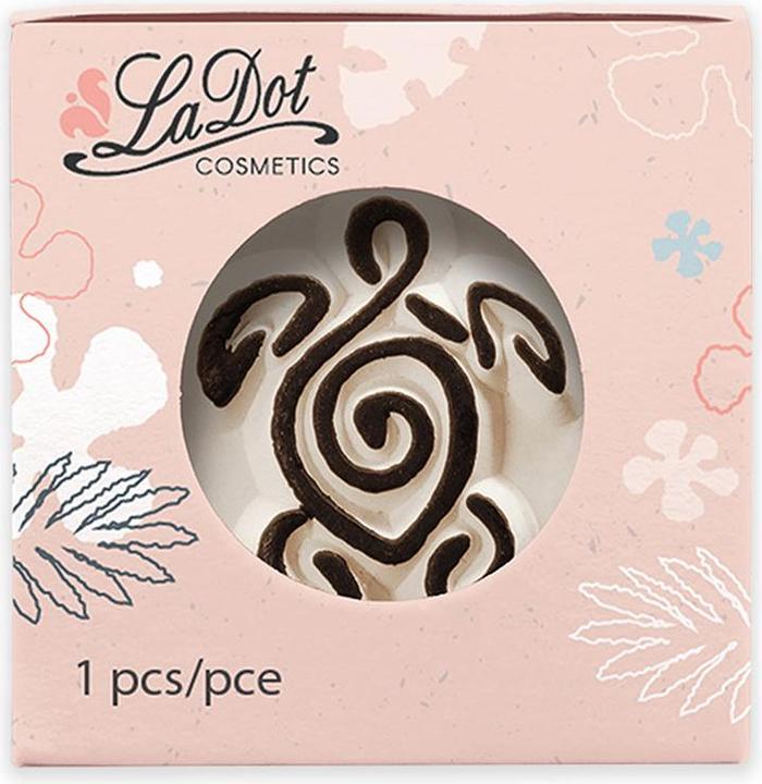 Actual product image La Dot Cosmetics Stamp tattoo stone small turtle
