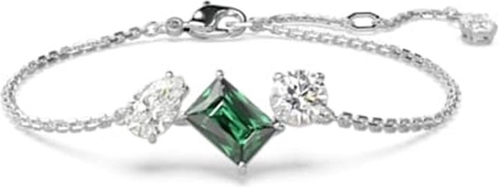 Actual product image Swarovski Mesmera Bracelet Various Cuts Green (19.50 cm, Swarovski Metal)