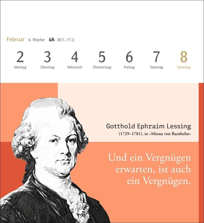 Produktbild Harenberg Zeitlose Wahrheiten Postkartenkalender 2026 - Kalender mit 53 Karten, ausgewählt und kommentiert