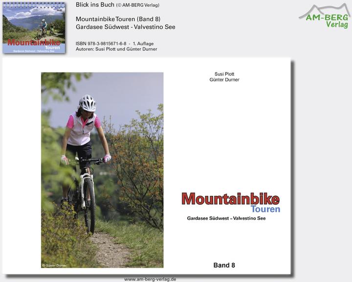 Produktbild Mountainbike Touren Gardasee Südwest - Valvestino See (Deutsch, Günter Durner, Susi Plott, 2015)