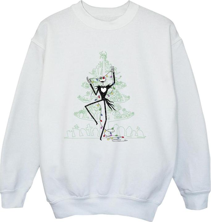 Produktbild Disney The Nightmare Before Christmas Tree Green Sweatshirt Jungen (116)