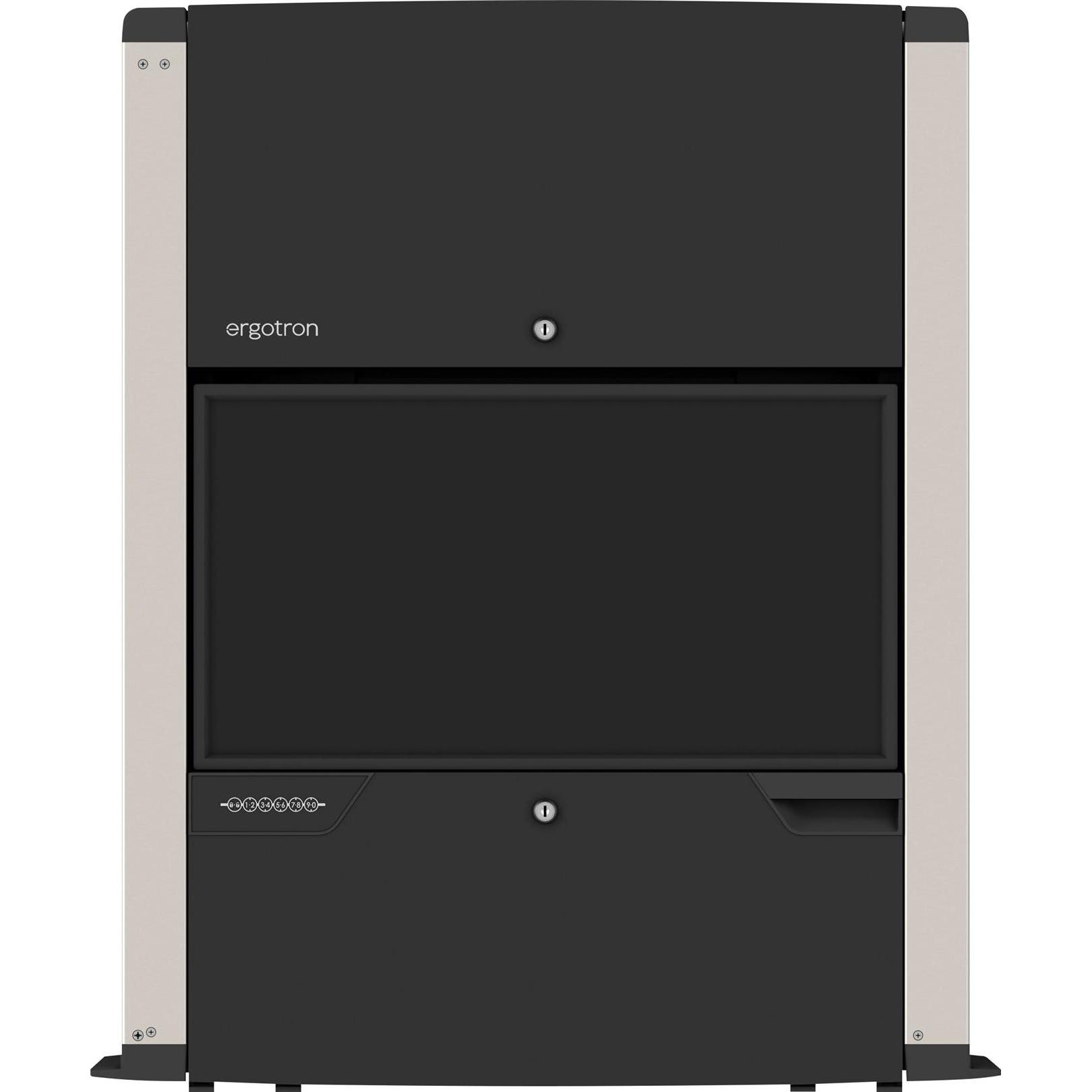 Thumbnail - Ergotron CareFit, Gehäuse, 609,6 - 685,8 mm (24 - 27 Zoll), 33,5 kg, Schwarz (Wand, 27"), Monitor Halterung, Schwarz