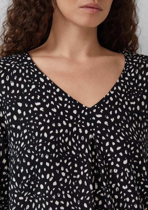 Immagine prodotto s.Oliver Bluse Viskose Bluse mit All-over-Print (54)