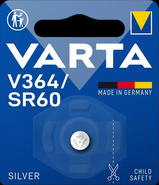 Image du produit Varta Voir V364 (1 pcs, SR60, 20 mAh)