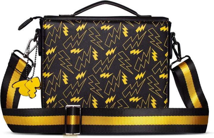 Actual product image Difuzed Pokemon sac à bandoulière en cuir PU portable Pikachu