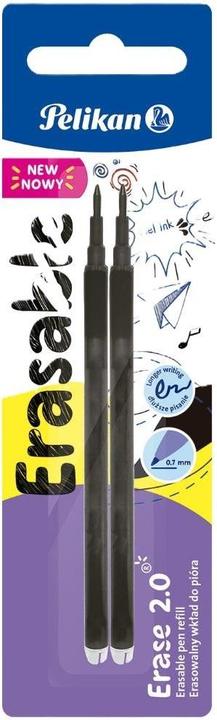 Image du produit Pelikan ERASE 2.0 schwarze löschbare Mine (Mine de gel, Noir, 0.70 mm)