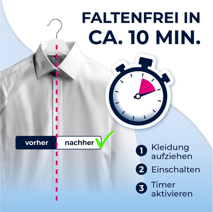 Produktbild CleanMaxx Bügler für Hemden & Blusen (1800 W)