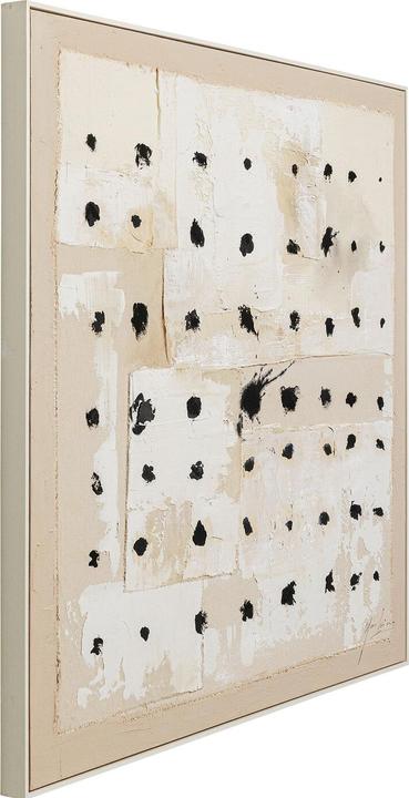 Produktbild Kare Design Gerahmtes Bild Creative Dots 120x120cm