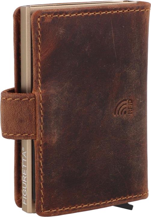 Produktbild Greenburry Vintage Geldbörse RFID Schutz Leder 7.5 cm
