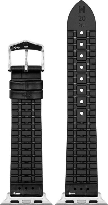 Actual product image Hirsch Paul L for Apple Watch (20 mm, Calf, Leather)