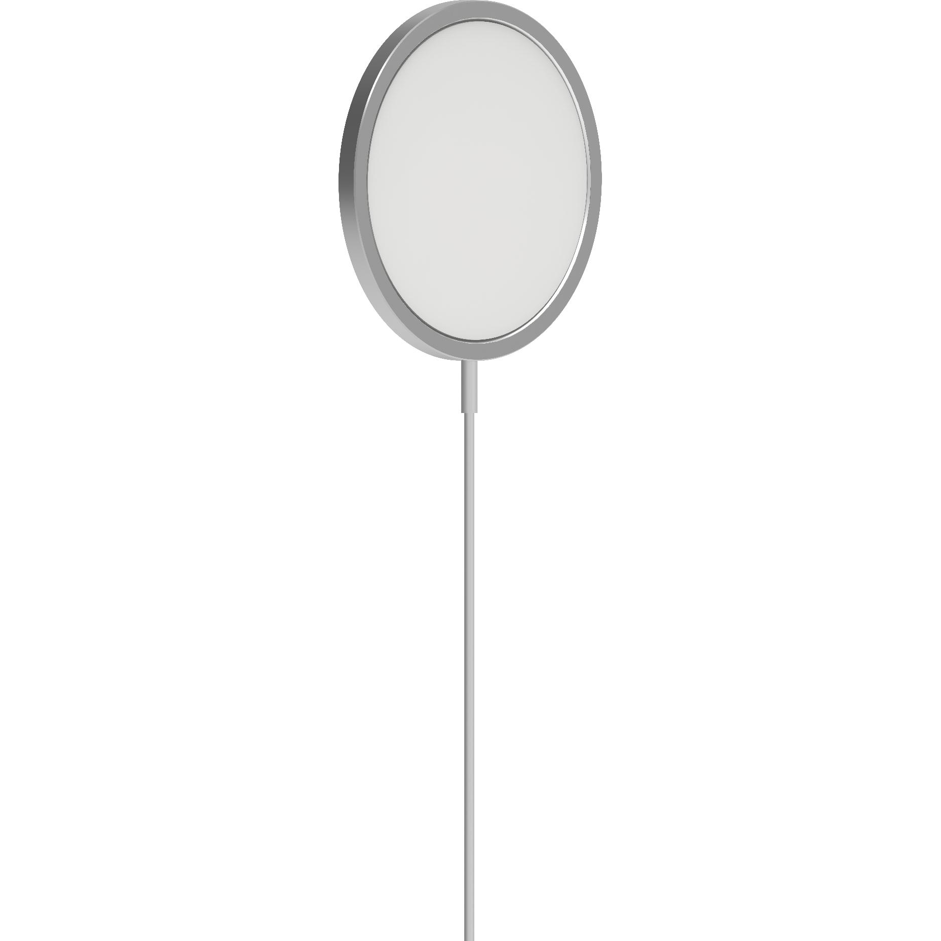 Wave langaton Qi-latausalusta magneetilla, valkoinen, Wireless Charger, Weiss