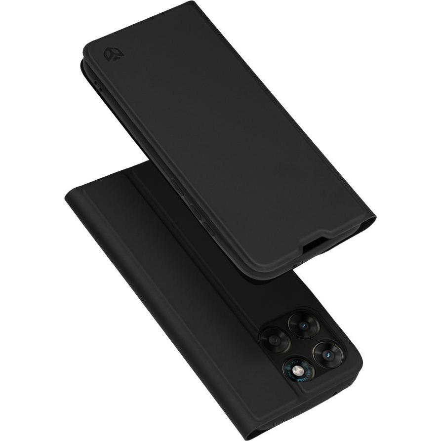 Techsuit - Magskin Book - Motorola Moto G77 - Black (Motorola Moto C), Cover smartphone, Nero