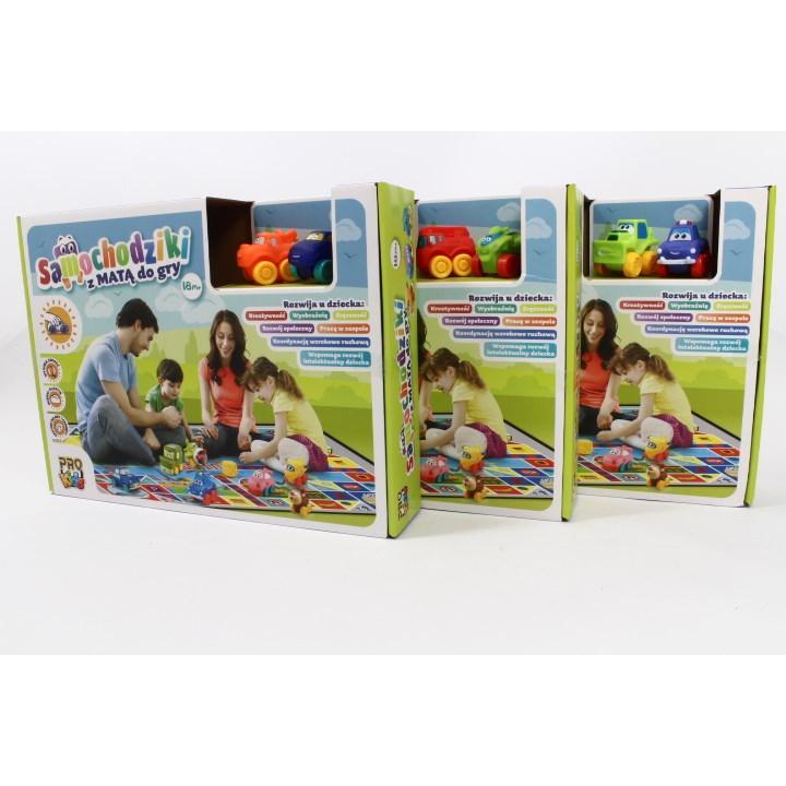 PRO, Spielteppich + Spielmatte, Rennstreckenmatte + Auto