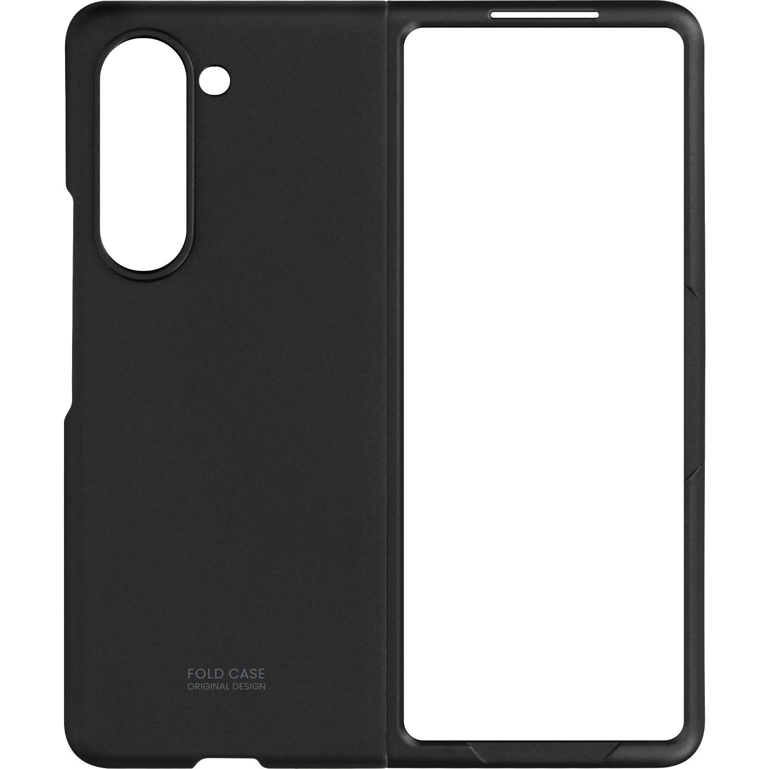 Avizar Polycarbonat Cover Series (Samsung Galaxy Z Fold5), Smartphone Hülle, Schwarz