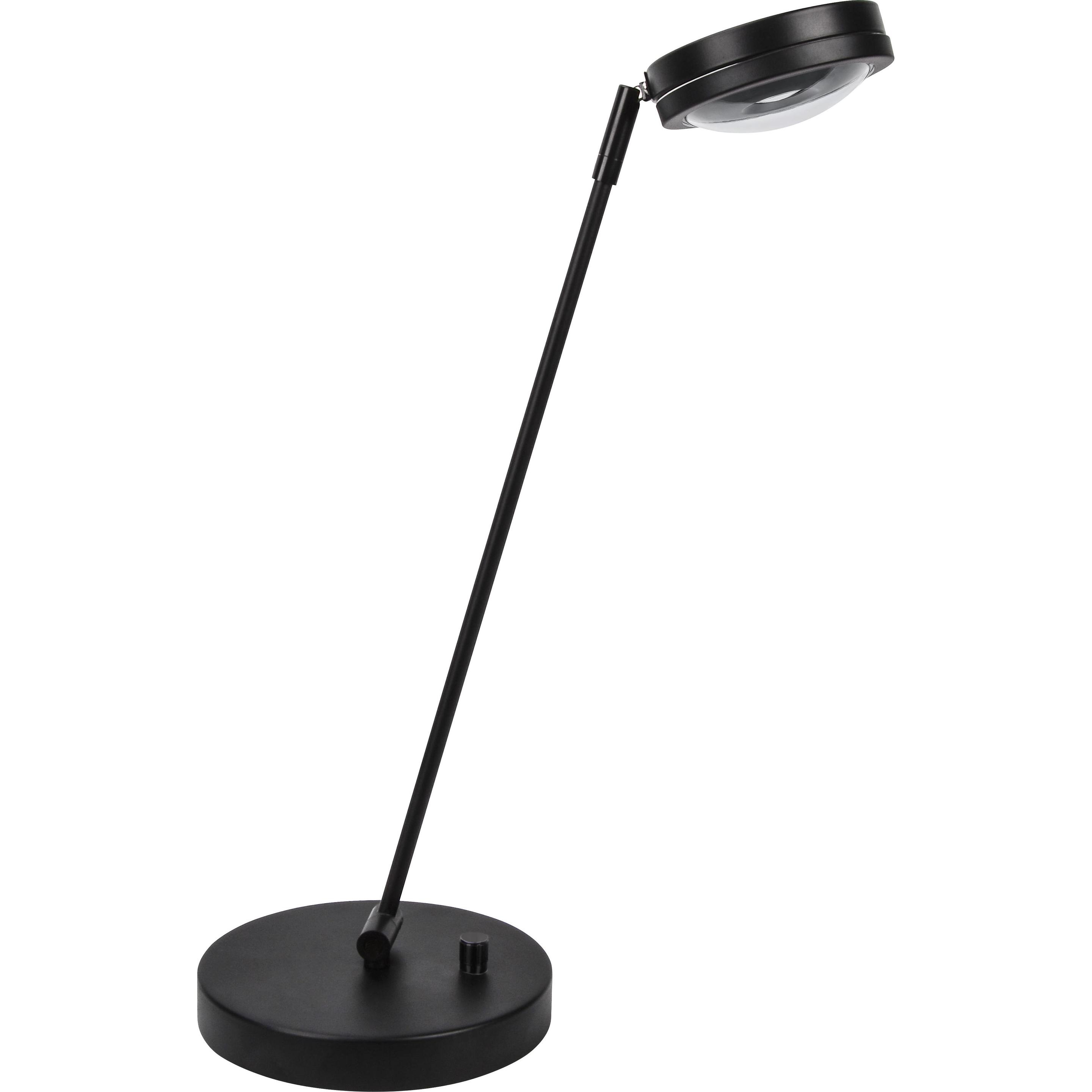 Thumbnail - Megatron, Tischlampe, LED-Schreibtisch 7W 2700K 470lm sw 1LED m.Schalt Mit Dimmer m.Leuchtm 220-240V (500 lm, GX53)