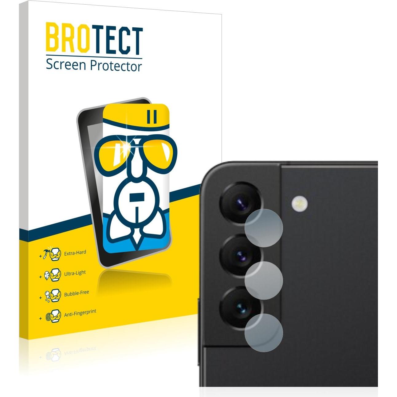BROTECT AirGlass Panzerglasfolie (1 Stück, Samsung Galaxy S22 5G), Smartphone Schutzfolie, Transparent
