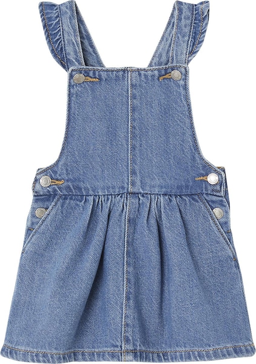 Actual product image Vertbaudet Baby Jeans-Latzkleid Oeko-Tex (98)