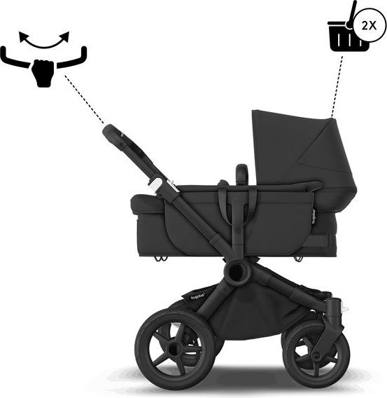 Immagine prodotto Bugaboo Donkey 5 Mono, nero/nero/nero