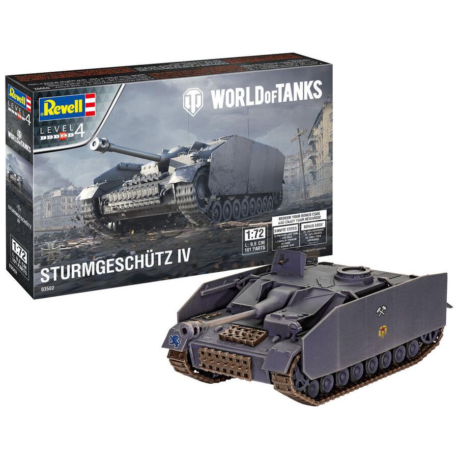 Revell Sturmgeschütz IV-World of Tanks