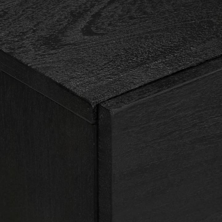 Image du produit VidaXL Buffet avec tiroirs Commode Buffet Armoire Noir Bois composite (40 x 33 x 75 cm)
